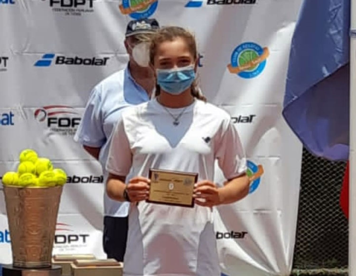 Tras los títulos en Colombia y Perú, Candela Vázquez es la segunda mejor jugadora de Sudamérica en U14