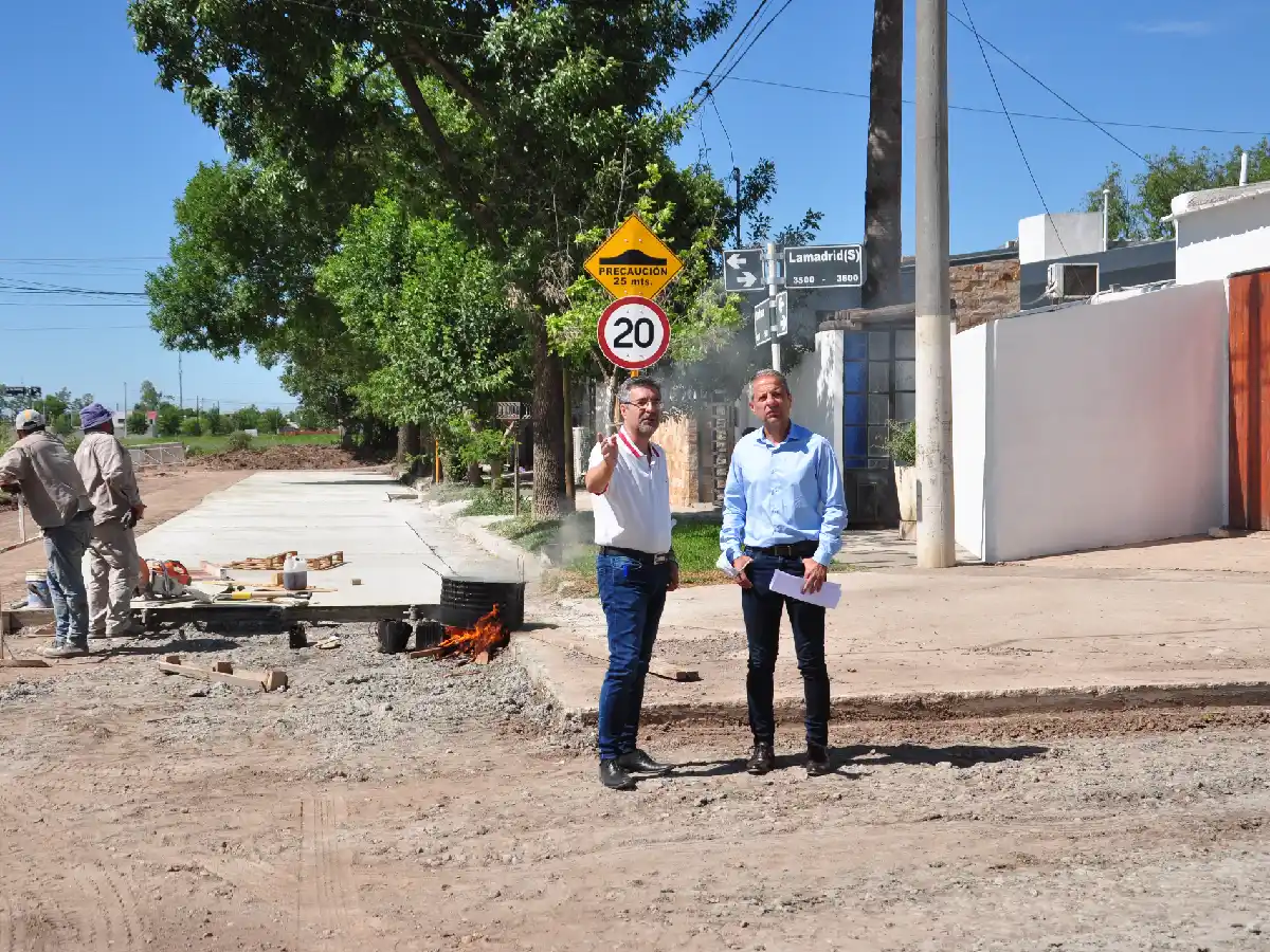 El pavimento en Juan de Garay está próximo a inaugurarse  