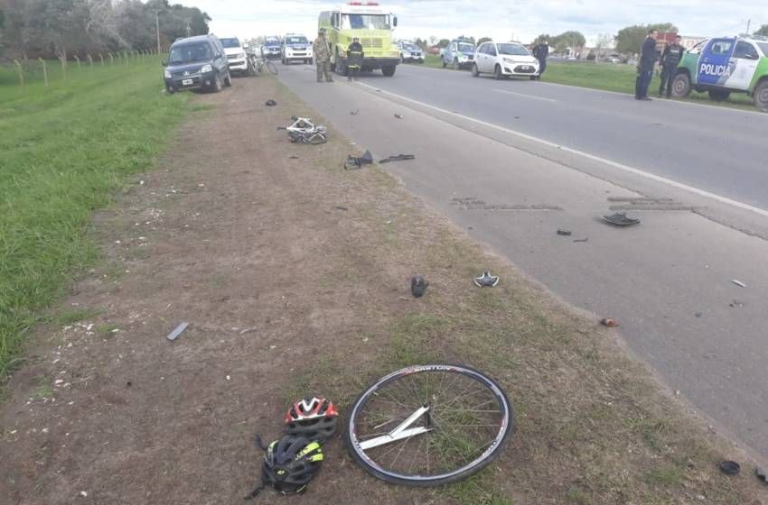 Pedirán construir "ciclovías" en la ruta 226 para prevenir accidentes