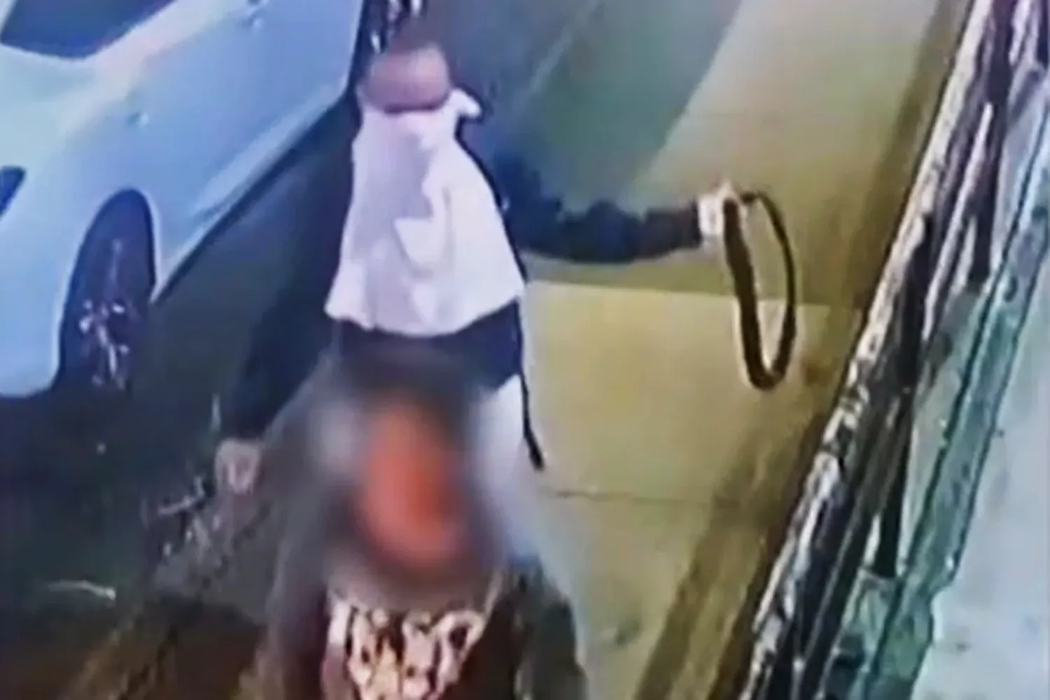 A man throws a belt around woman's neck before sexually assaulting her in New York City.