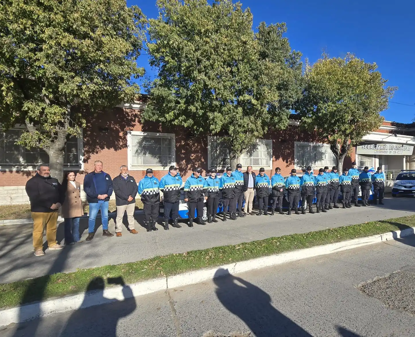 Entrega de jerarquías al personal de la Patrulla Municipal de Prevención