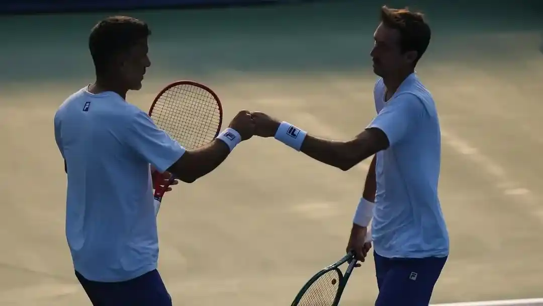 "Machi" González y Andrés Molteni.