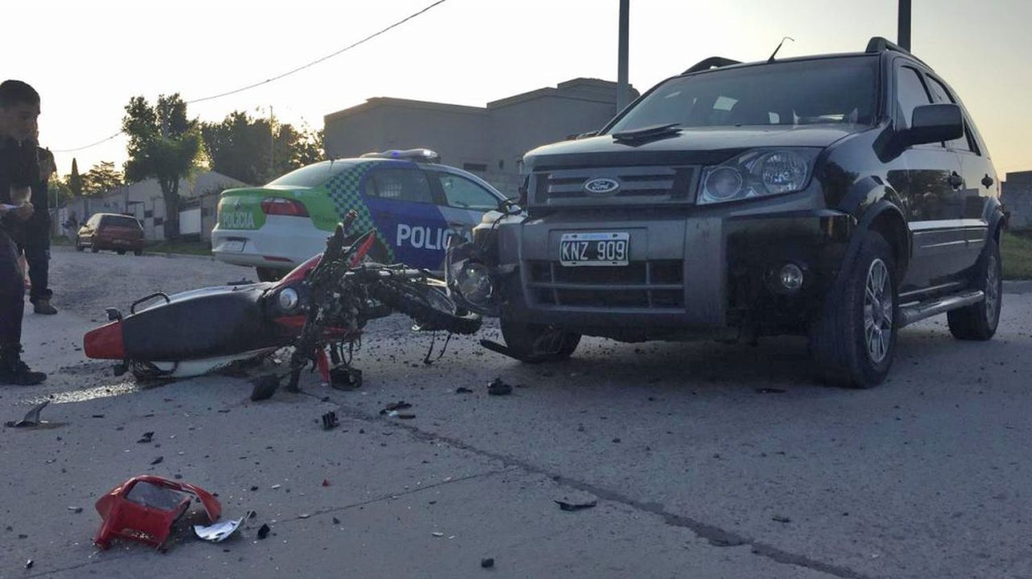 El joven accidentado fue intervenido neuroquirúrgicamente y continúa en Terapia Intensiva