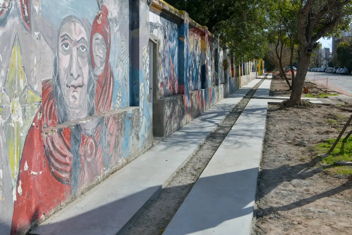 Paraná transforma calle Racedo en un nuevo corredor cultural