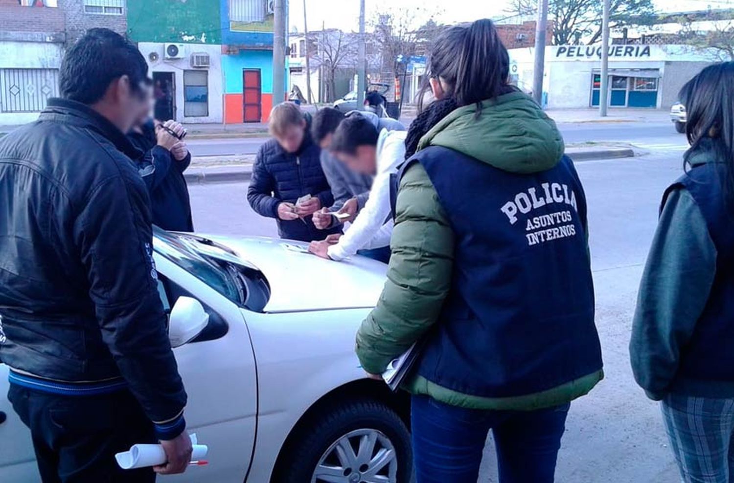 Asuntos Internos detuvo al policía acusado de extorsión