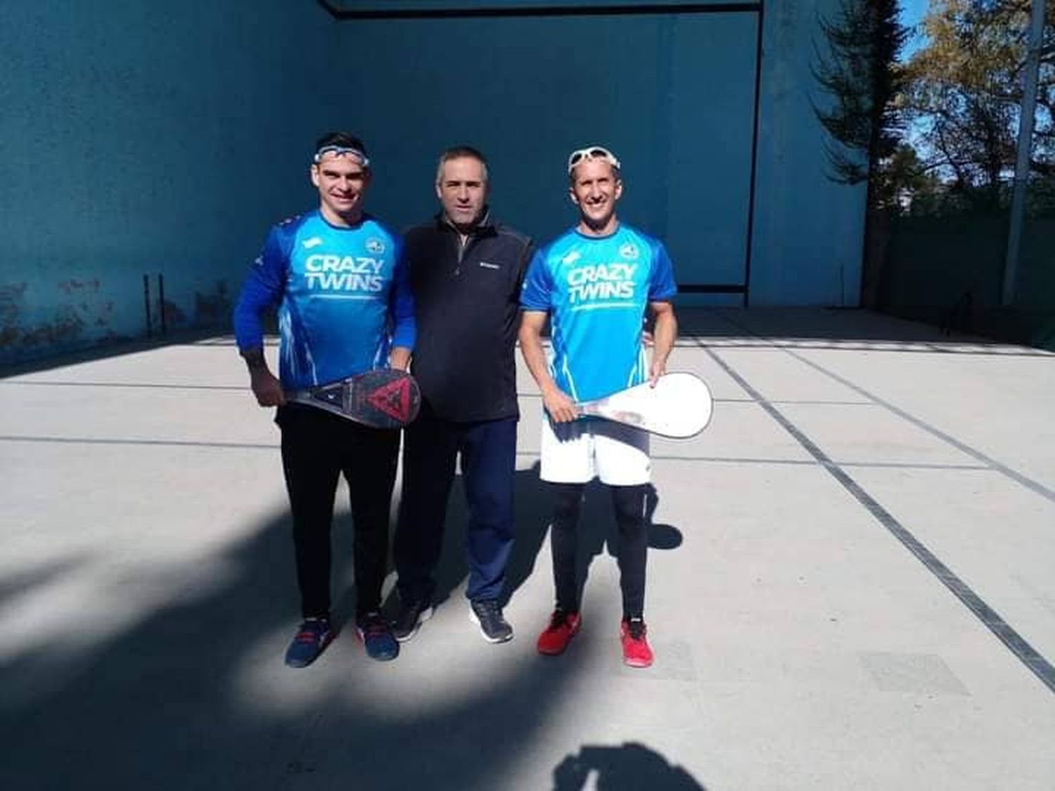 En el frontón Club Pelota Gualeguay se ha podido ver a figuras como Alfredo Villegas junto al equipo Argentino en plena etapa de entrenamiento.