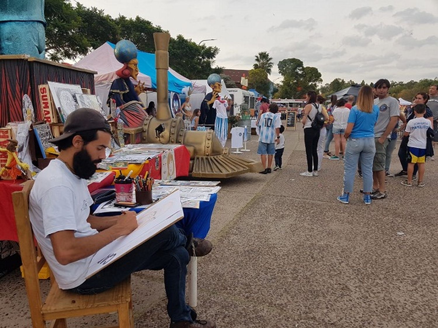 La Fiesta de la Gastronomía y la Cerveza Artesanal continuó sumando público