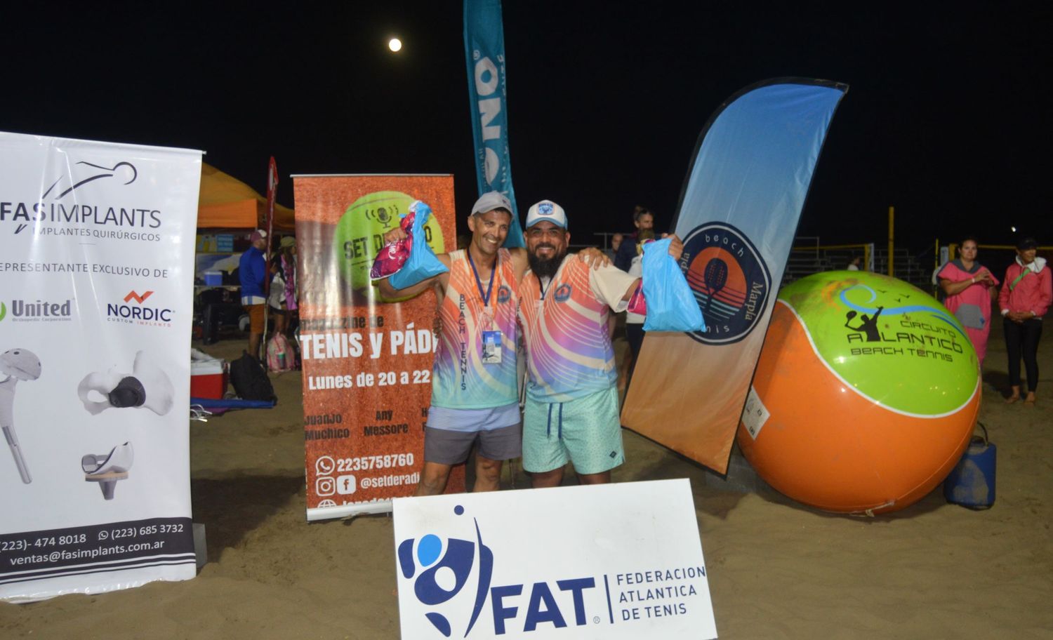 El Beach Tennis pasó con suceso por la Playa Olímpica