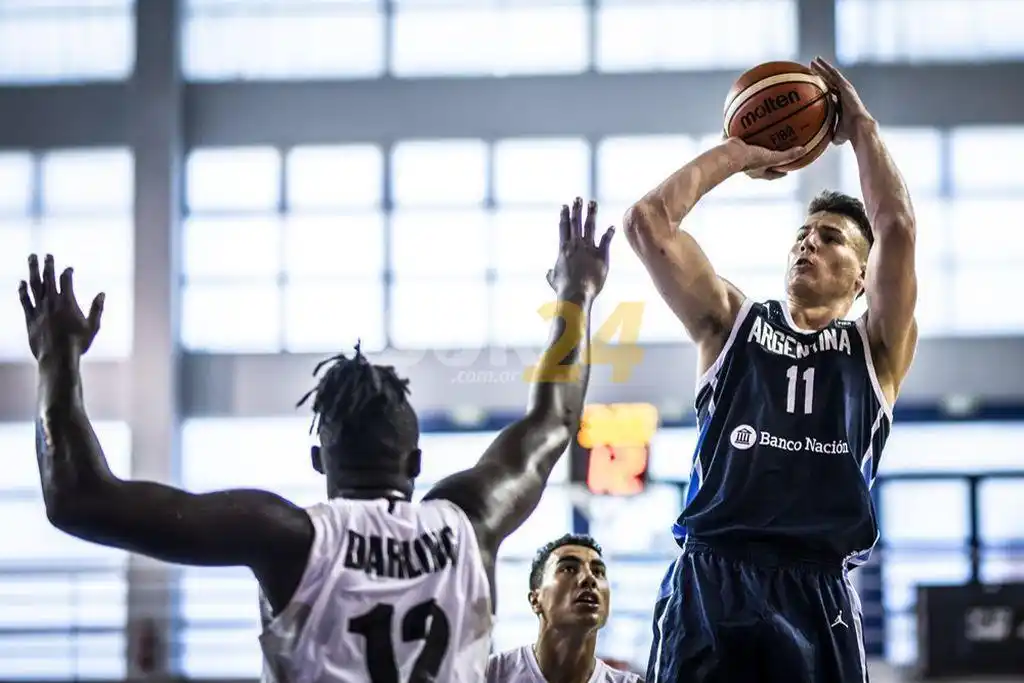 Francisco Caffaro prepara su debut en el seleccionado mayor