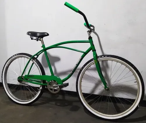 Solita y abandonada…: encontraron una bicicleta playera “sin dueño”