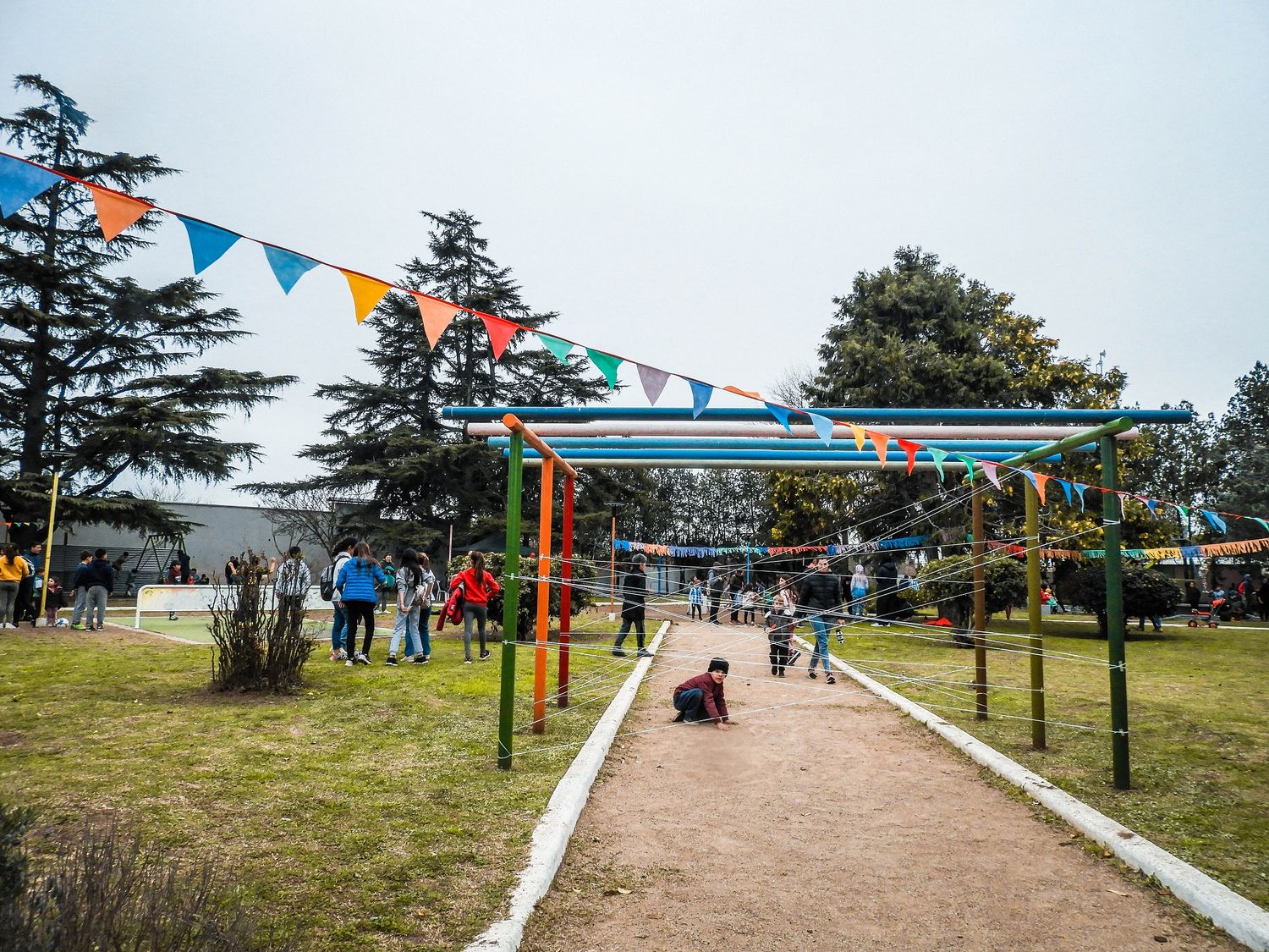 Jornada lúdica para festejar el día del niño en Teodelina.