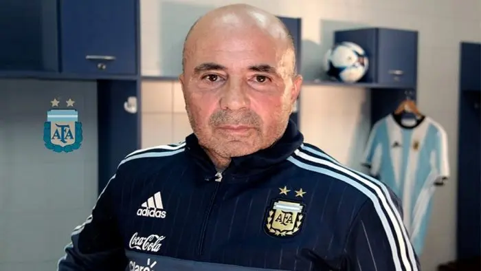 Sampaoli se reunió con Cristian Pavón en el predio de la AFA