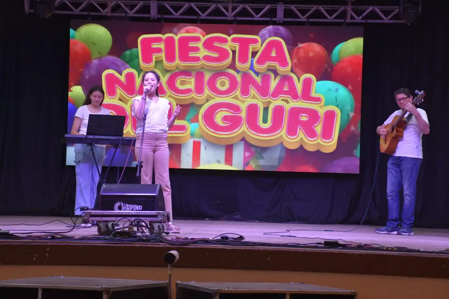 Una niña de la ciudad fue distinguida en un festival de la provincia