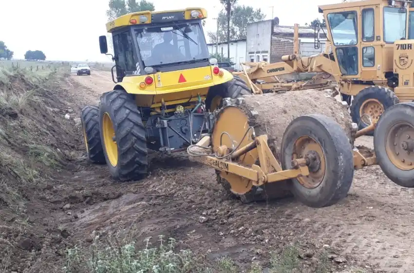 Entoscaron más de mil metros en calles internas de Ramos Otero