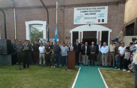 Acto por el Día del Veterano y de los Caídos en la Guerra de Malvinas