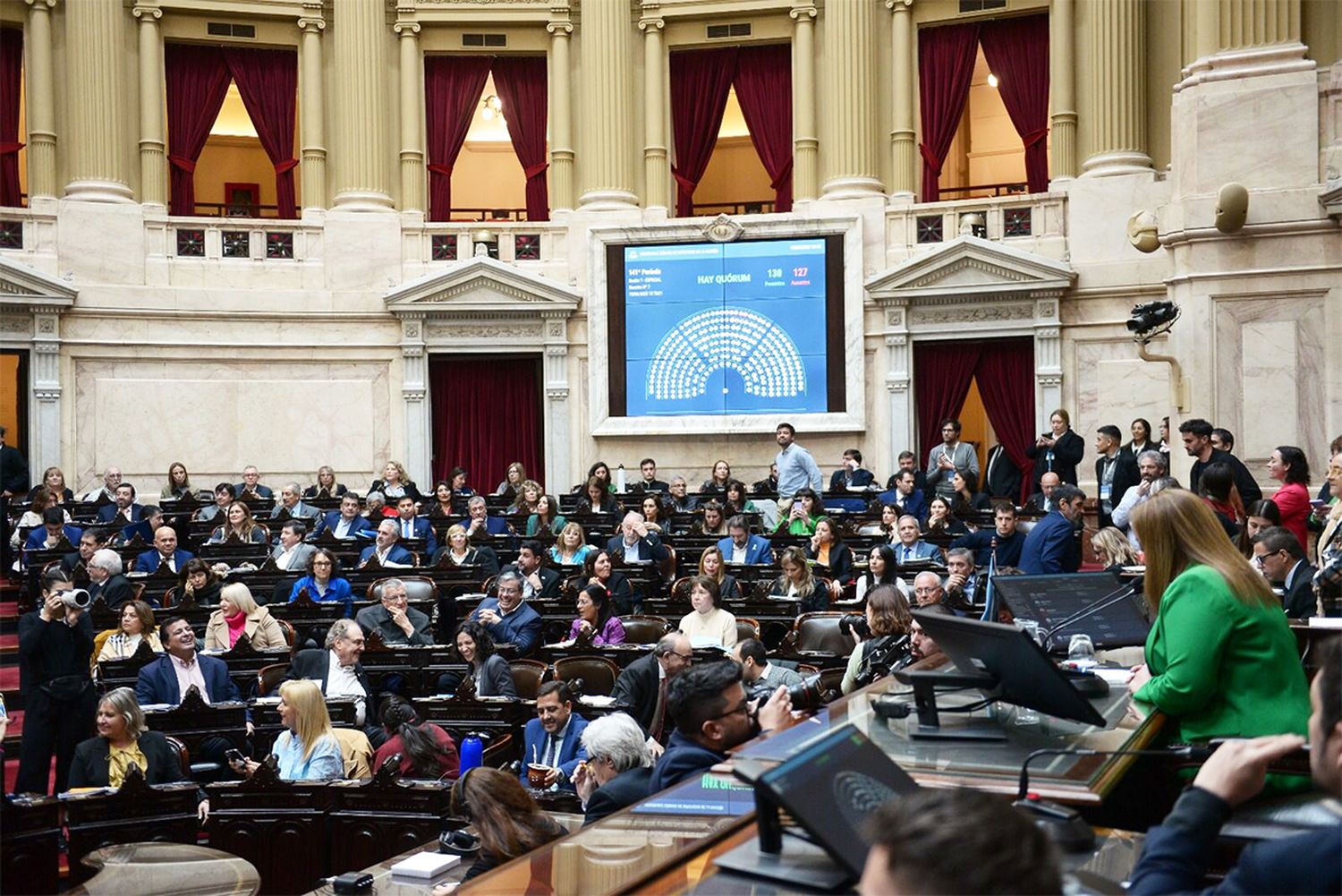 Cecilia Moreau obtuvo quórum para tratar Ganancias al que calificó como "impuesto injusto al salario"