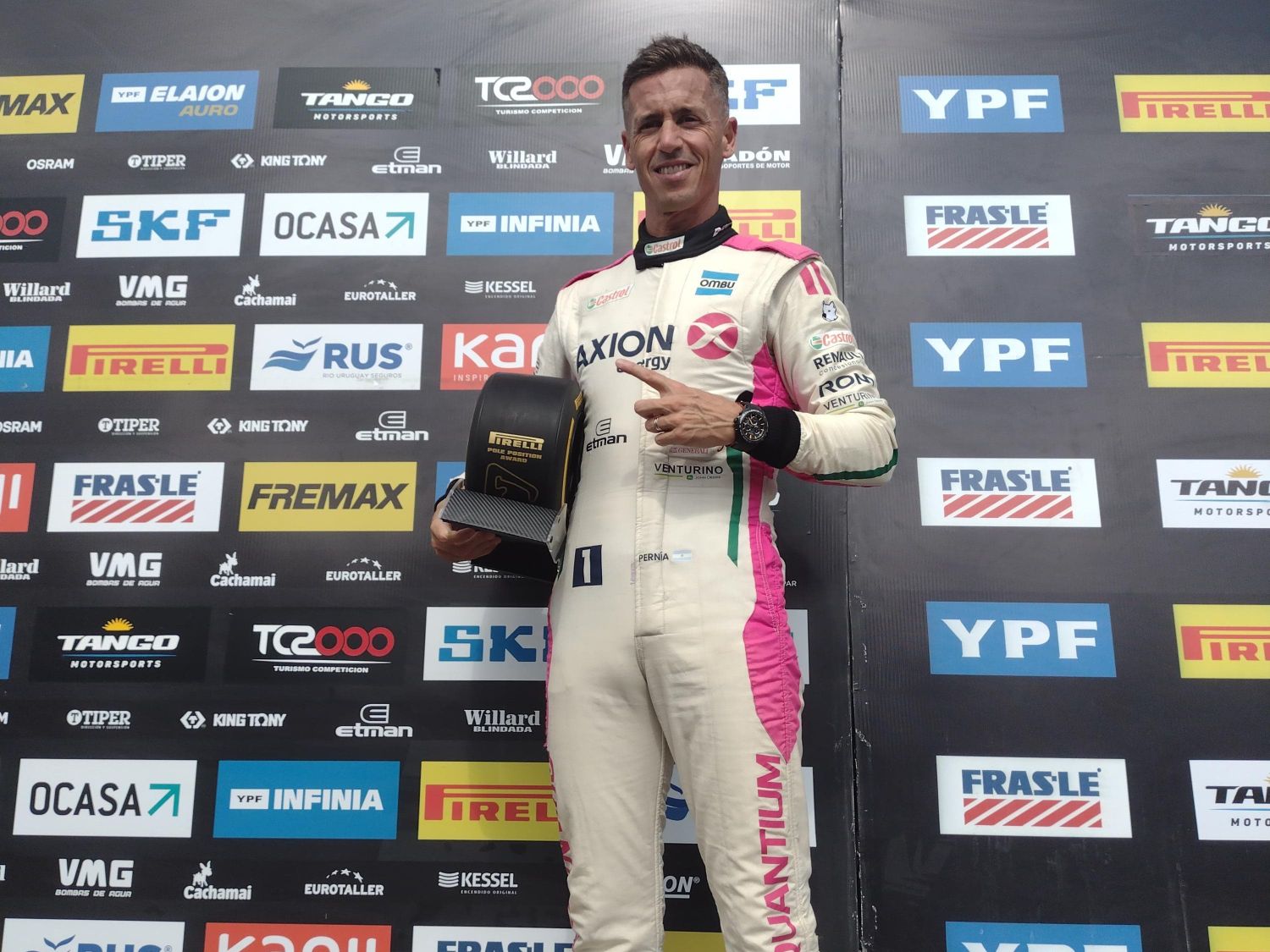 Leonel Pernía repetirá su experiencia en el TCR sudamericano.