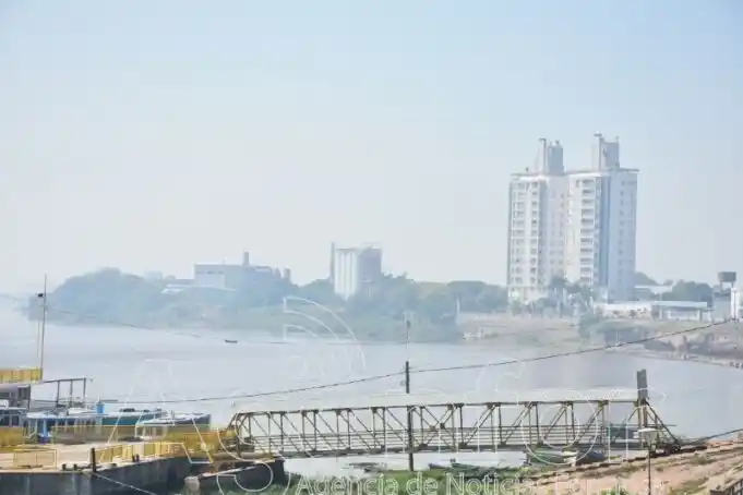 El humo que se registra en la 
ciudad proviene de Paraguay