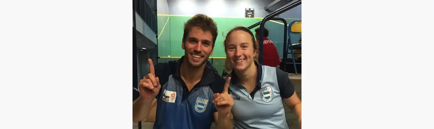 Antonella Falcione se consagró campeona sudamericana en dobles mixto