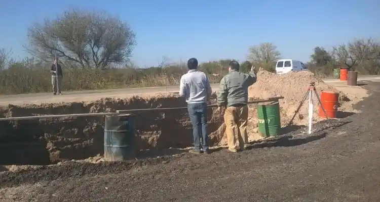 Retoman los trabajos en el Puente de Vuelta de Obligado