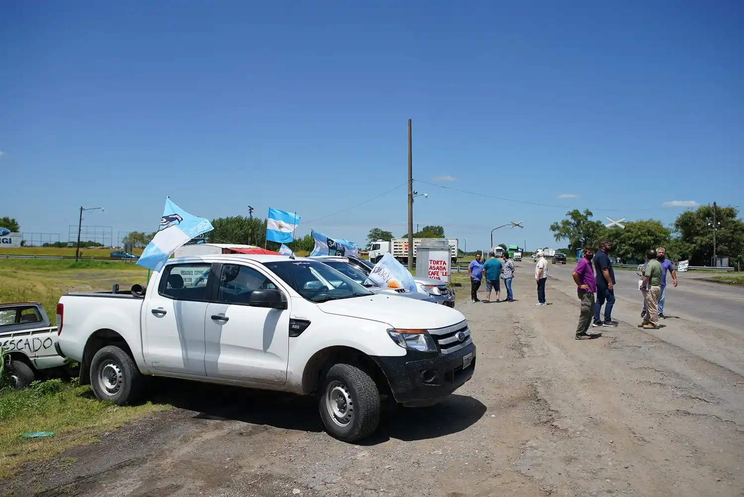 Comenzó el paro de la Mesa de Enlace contra el Gobierno de Alberto Fernández