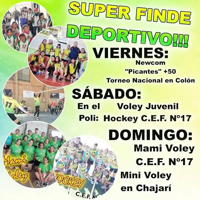 Fin de semana deportivo
