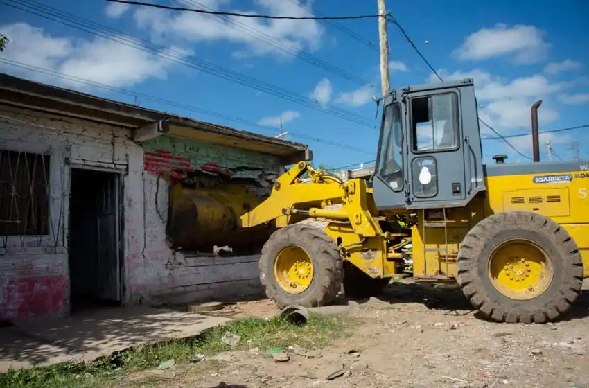 Derribaron nueve bunkers de droga en Mar del Plata en los últimos cuatro años