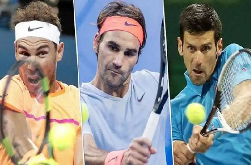Como hace tres años, Nadal, Federer y Djokovic vuelven a dominar el ranking ATP