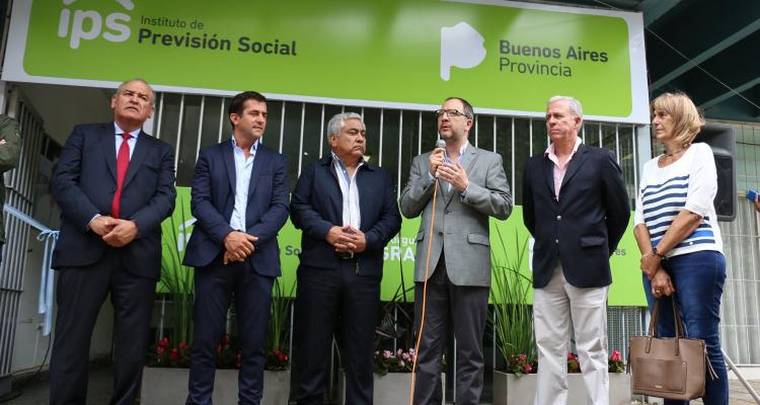 Inauguraron centro de atención previsional local del IPS