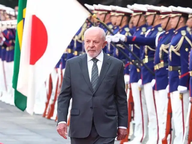 Luiz Inácio Lula da Silva, presidente de Brasil.
