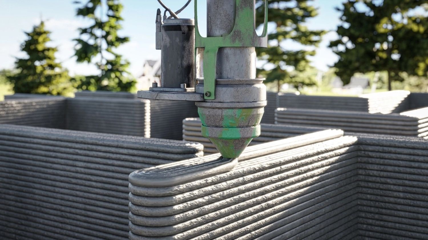 Impresión 3D en la construcción: la estructura de una casa se hace en 72 horas y está terminada en un mes