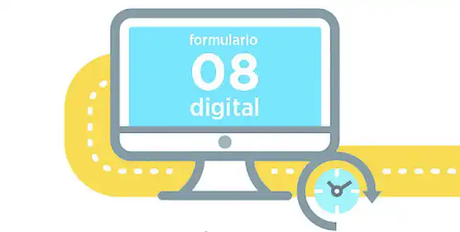 El formulario 08 ahora se puede realizar por Internet