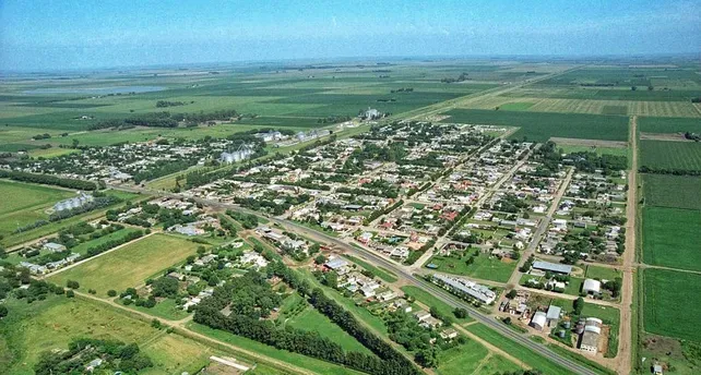 Localidad de Cafferata.