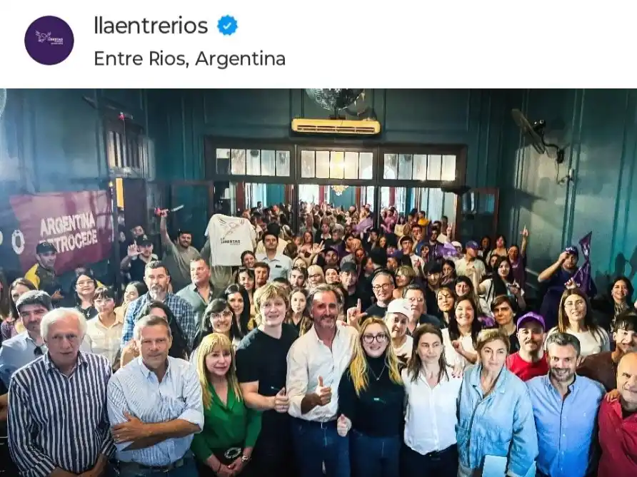 Desde la LLA desmienten el uso de la IA para incrementar público al acto partidario.