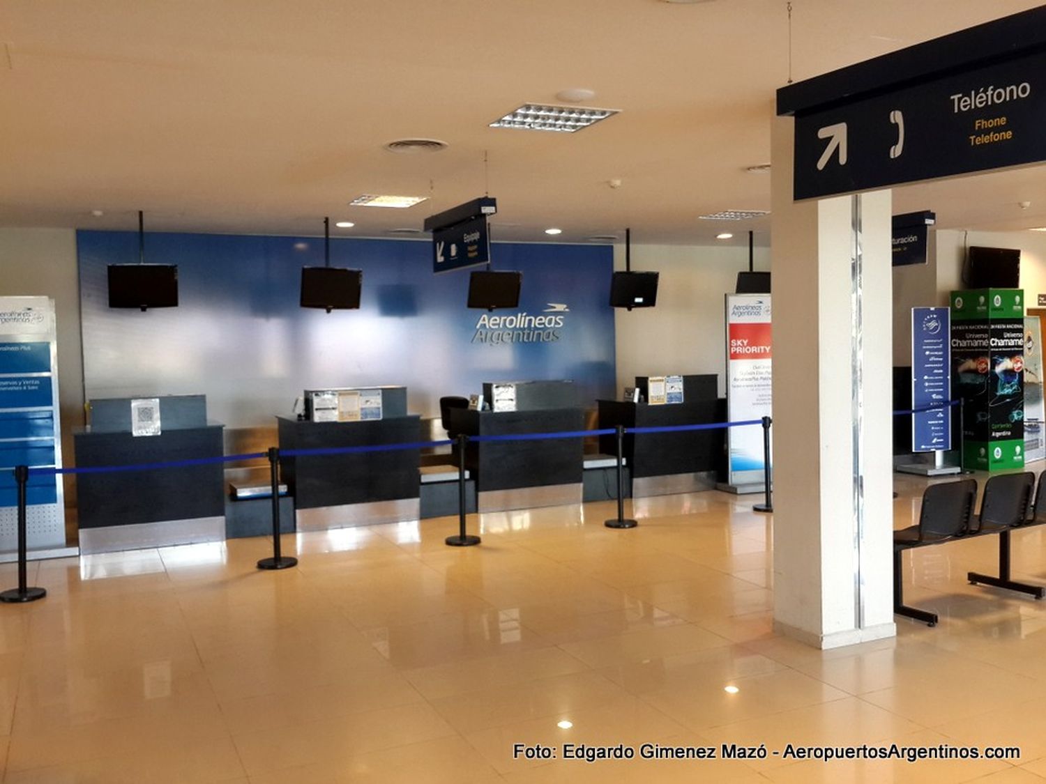 [Fotogalería] Aeropuerto de Corrientes un sábado por la mañana