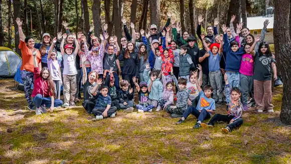 Escuelas rurales del distrito viven su tradicional campamento anual en Necochea