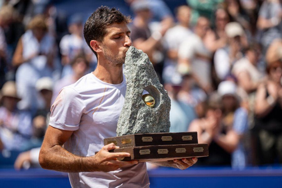 Cachín fue campeón en el ATP de Gstaad