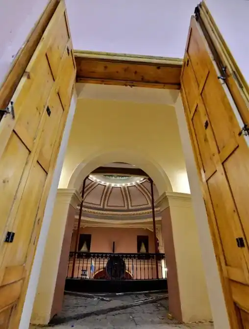 Se abrieron puertas de la Cámara de Diputados bloqueadas por la dictadura hace 40 años