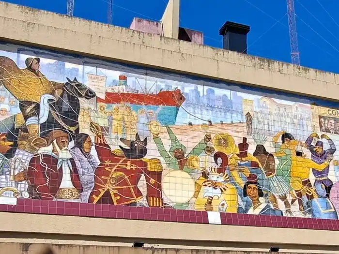 Los amigos Quinquela Martín y Zossi Virgilio