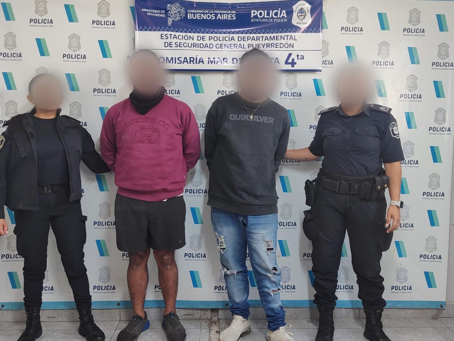 Violento intento de robo en Mar del Plata: detienen a dos hombres armados tras una persecución