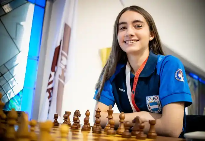 La argentina Candela Francisco Guecamburu se consagró campeona mundial juvenil de ajedrez
