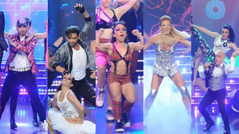 Los finalistas del Bailando 2014: Alfonso, Piquín, Pompa, Cirio y la dupla de “El Bicho” Gómez y Anita Martínez