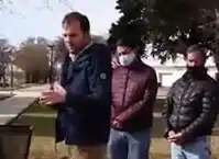 Abusaron de una nena en Fortín Olavarría y el Intendente estuvo en la marcha: "No le escapo a las responsabilidades" 