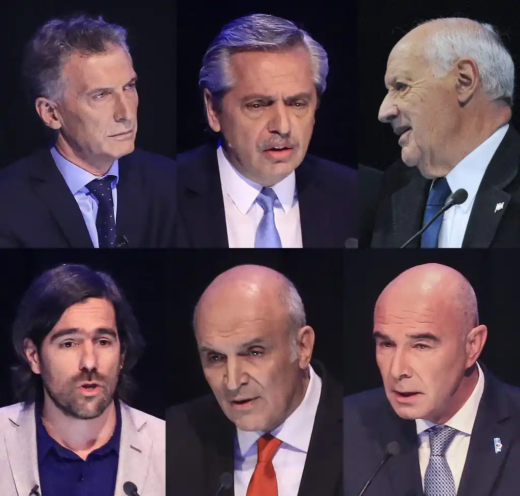 Entre seis candidatos, hoy se votará en toda la Argentina