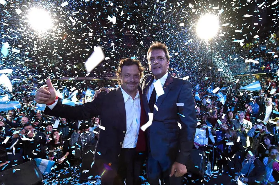 Elecciones 2015: Massa cerró su campaña con un acto en Argentinos Juniors