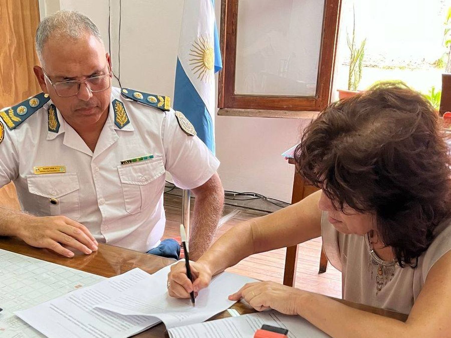 Convenio de colaboración entre la Unidad Penal N°7 y la Dirección Departamental de Escuelas de Gualeguay