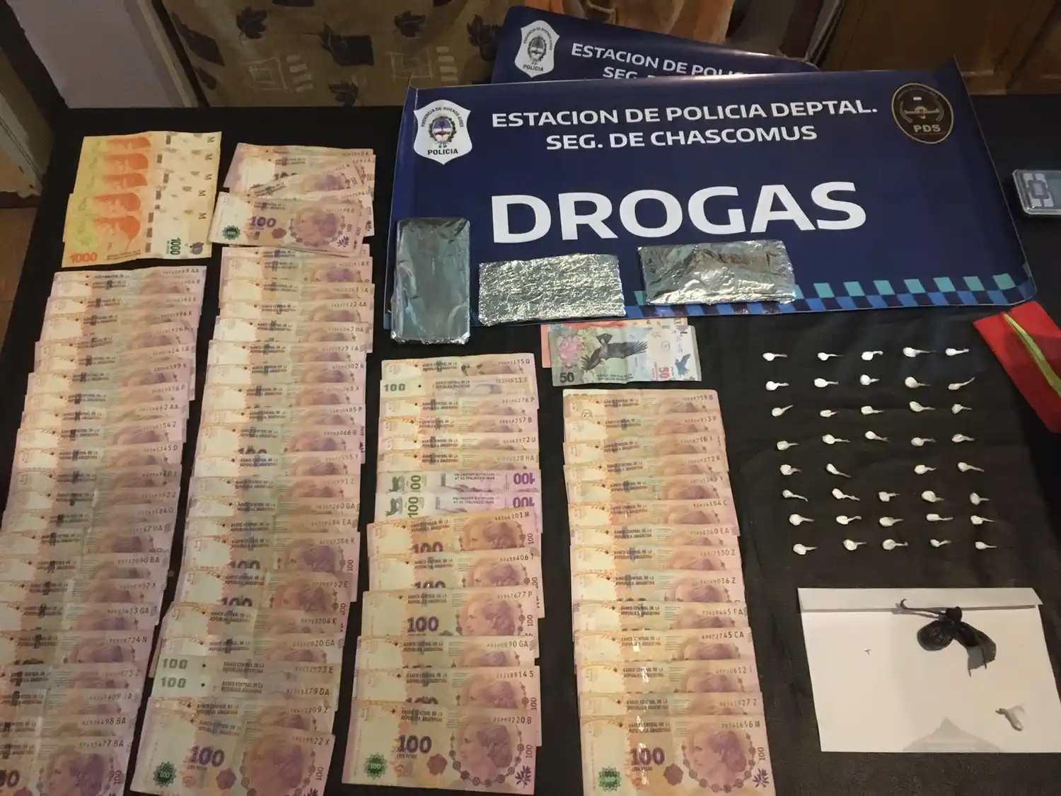 Allanamiento positivo en el marco de una causa por amenazas en Chascomús