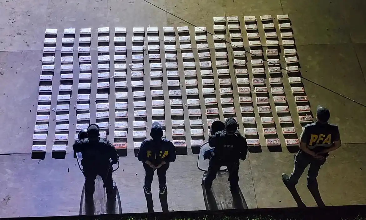 Incautaron más de 280 kilos de cocaína en todo AMBA