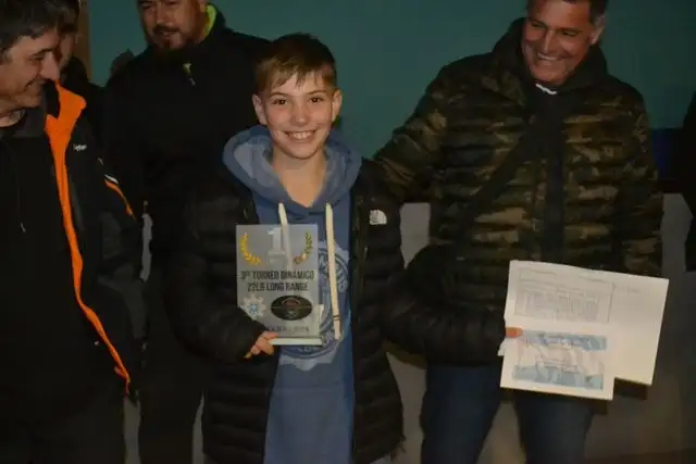 Felicidad de Thor Esbensen que se impuso en la tabla Junior