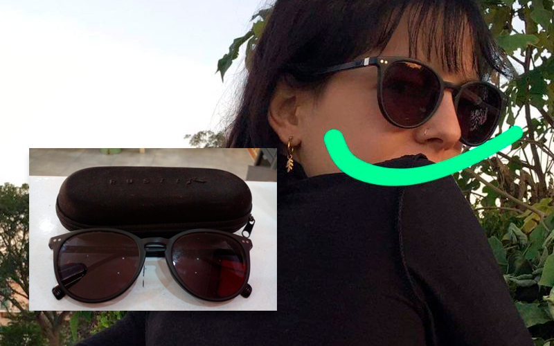 Buscan a la mujer que retiró estos lentes